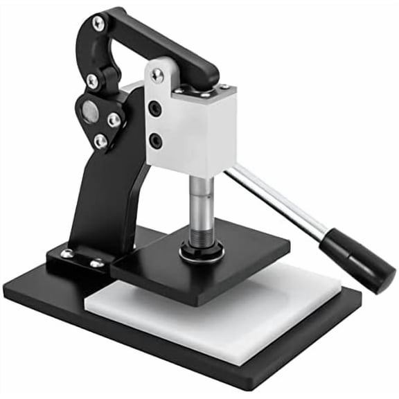 Manual Leather Cutting Machine, 5.12''x3.54'' Leather Embossing Stamping Machine Press Molding Machine for PVC Sheet, Fabric, Silicone, Paper$$Art & Craft