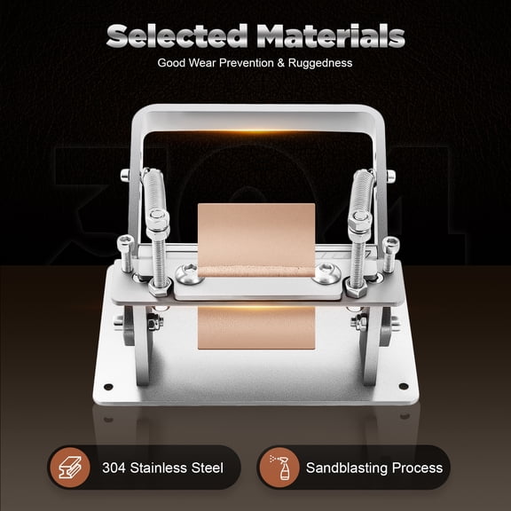 Manual Leather Skiving Tool, Handheld Leather Splitter Machine, DIY Leather Paring Peeling Equipment for Leather Craft Working