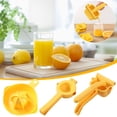 thumbnail image 1 of Manual Lemon Lime Squeezer Hand Juicer with Ergonomic Handle, Maximum Juice Extraction, Dishwasher for Cocktails, Cooking and Daily Use, 1 of 3