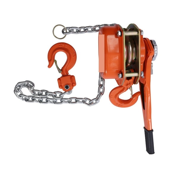 Manual Lever Chain Hoist , 6600 Lbs, Chain Come Along 5 Feet, Ratchet Chain Hoist 1.5 Ton ,Outstanding Load Capacity