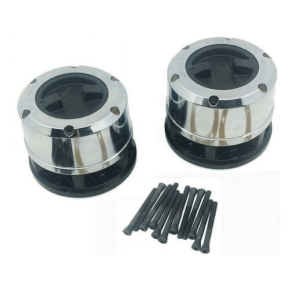 Manual Locking Hub Kit - 2 Piece - 26-Tooth - Compatible with 1995 - 2002 Kia Sportage 4WD 1996 1997 1998 1999 2000 2001