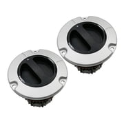 Manual Locking Hub Kit - Set of 2 - Compatible with 2005 - 2017 Ford F-550 Super Duty 4 X 4 4WD with Manual Locking Hubs 2006 2007 2008 2009 2010 2011 2012 2013 2014 2015 2016