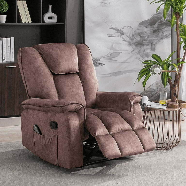 Manual Massage Recliner Chairs with Heat for Living Room