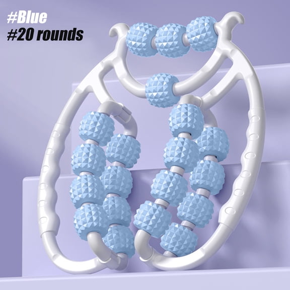 Manual Massage Roller Stick Spiky Ball Set for Arm Leg Back Yoga Fitness Stretching