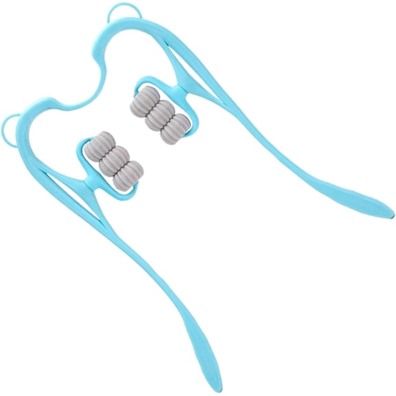 Manual Massage Roller for Neck, Adjustable Opening 13.39x7.87 in, Ergonomic Grip for Shoulder Back Legs Home Use