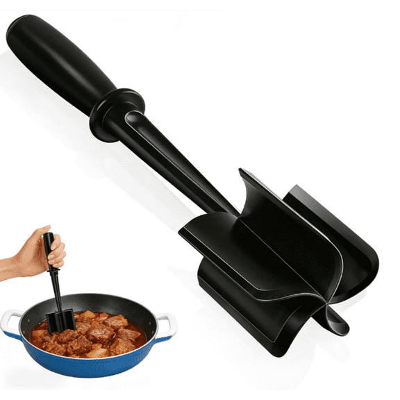 Manual Meat Grinder | One-Piece Handheld Mincer | Lightweight Kitchen Tool for Hamburger, Turkey & Beef | Easy-Clean, Rust-Proof | Simple Summer Gift