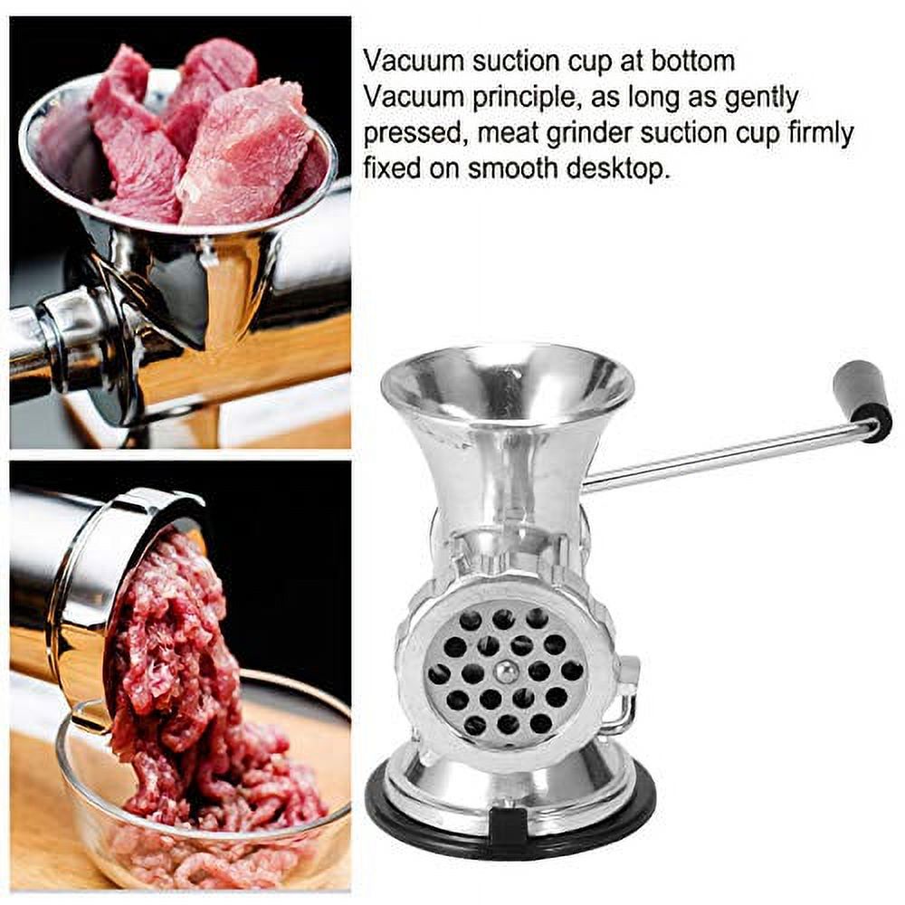 Manual Meat Grinder Sausage Stuffer Filler Aluminum Alloy Hand Crank