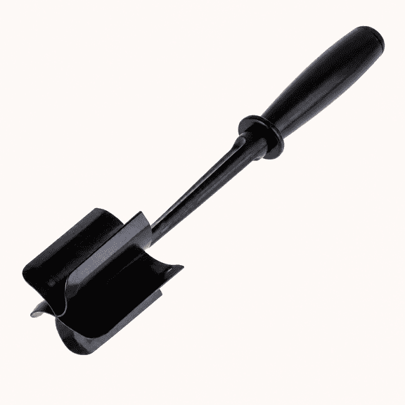 Five Blade Meat Chopper And Hamburger Smasher Tool Black