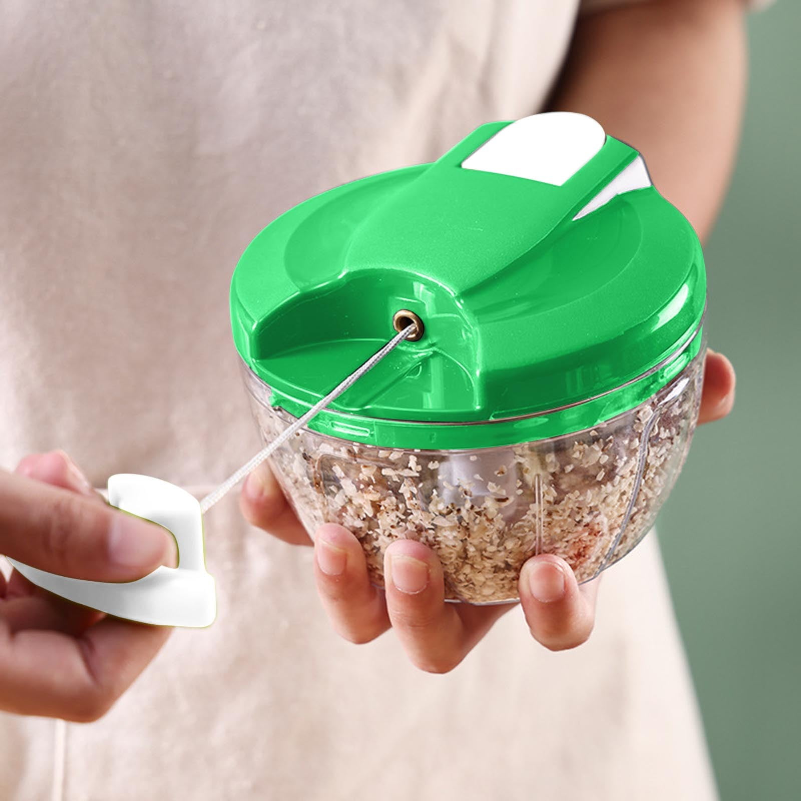 Manual Meat Grinder Vegetable Cutter Garlic Crusher Dumpling Filling