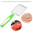 Manual Meat Grinders For Home Use Stainless Steel Luncheon Meat Cutter