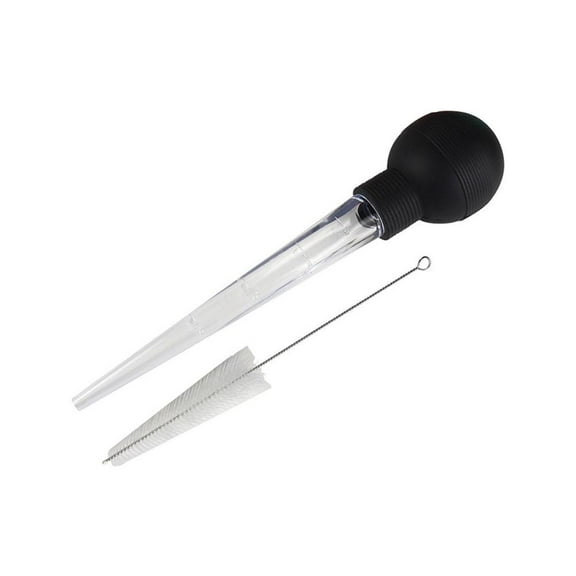 Manual Meat Injector, 11.6 Inch Large Capacity for Efficient Juicing, Perfect for Turkey and Holiday Meals