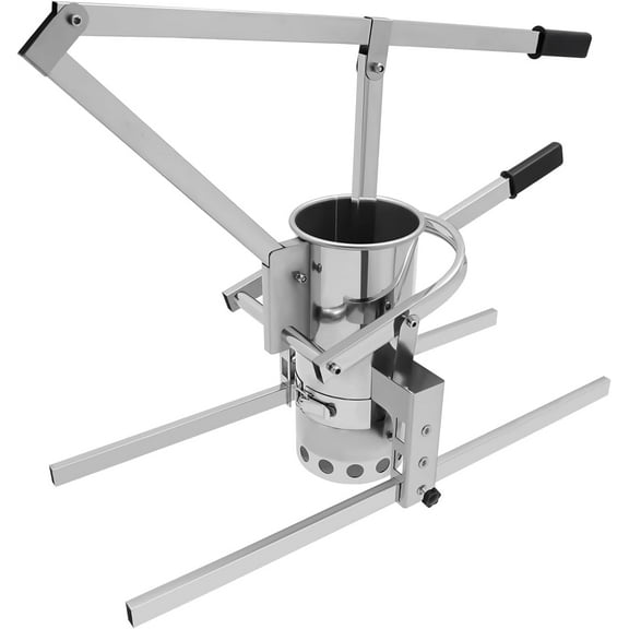 Manual Meatball Making Machine Height Adjustable Stainless Steel Commercial Meatball Forming Machine for Home Kitchens Restaurants Canteens