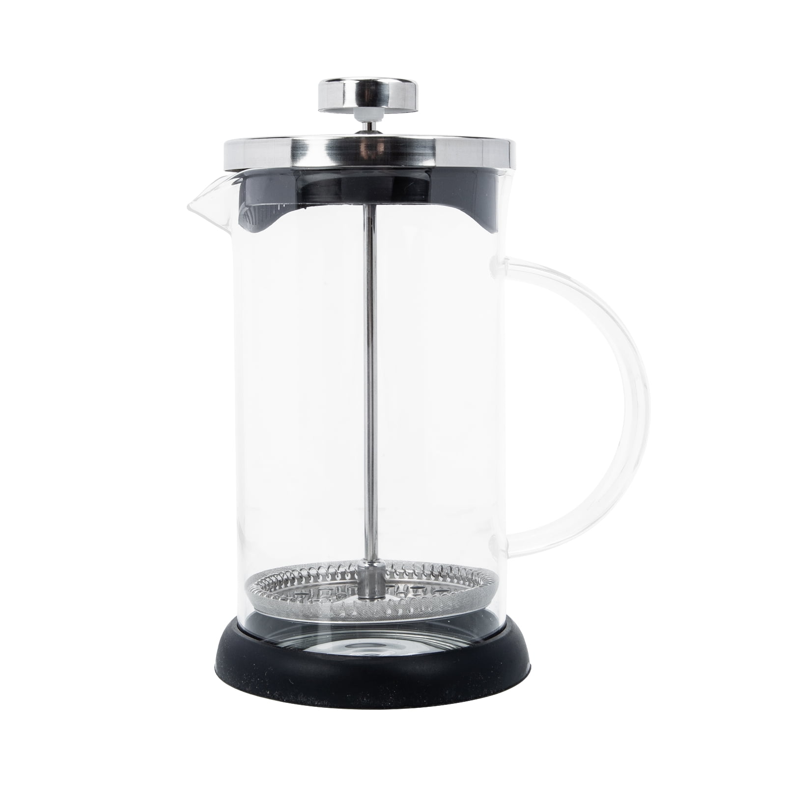 Manual Milk Bubbler Glass Press Pot Convenient Coffee Maker Milk Froth
