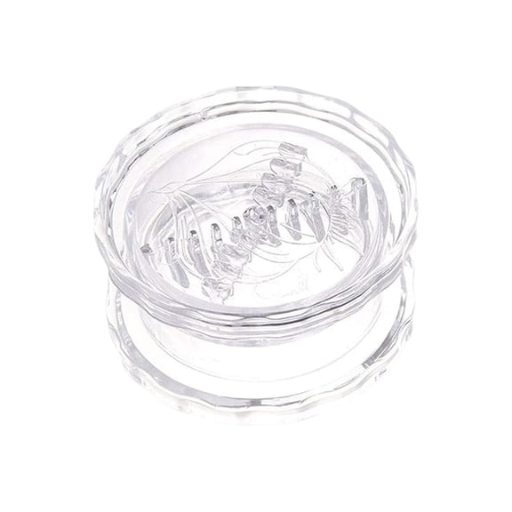 Manual Mini Garlic Mincer, Portable Clear Ginger Grinder for Kitchen Food Chopping, Pull String Vegetable Chopper for Garlic Chili Herbs, Compact Dishwasher Safe, Camping Cooking Gadget, 1Pc