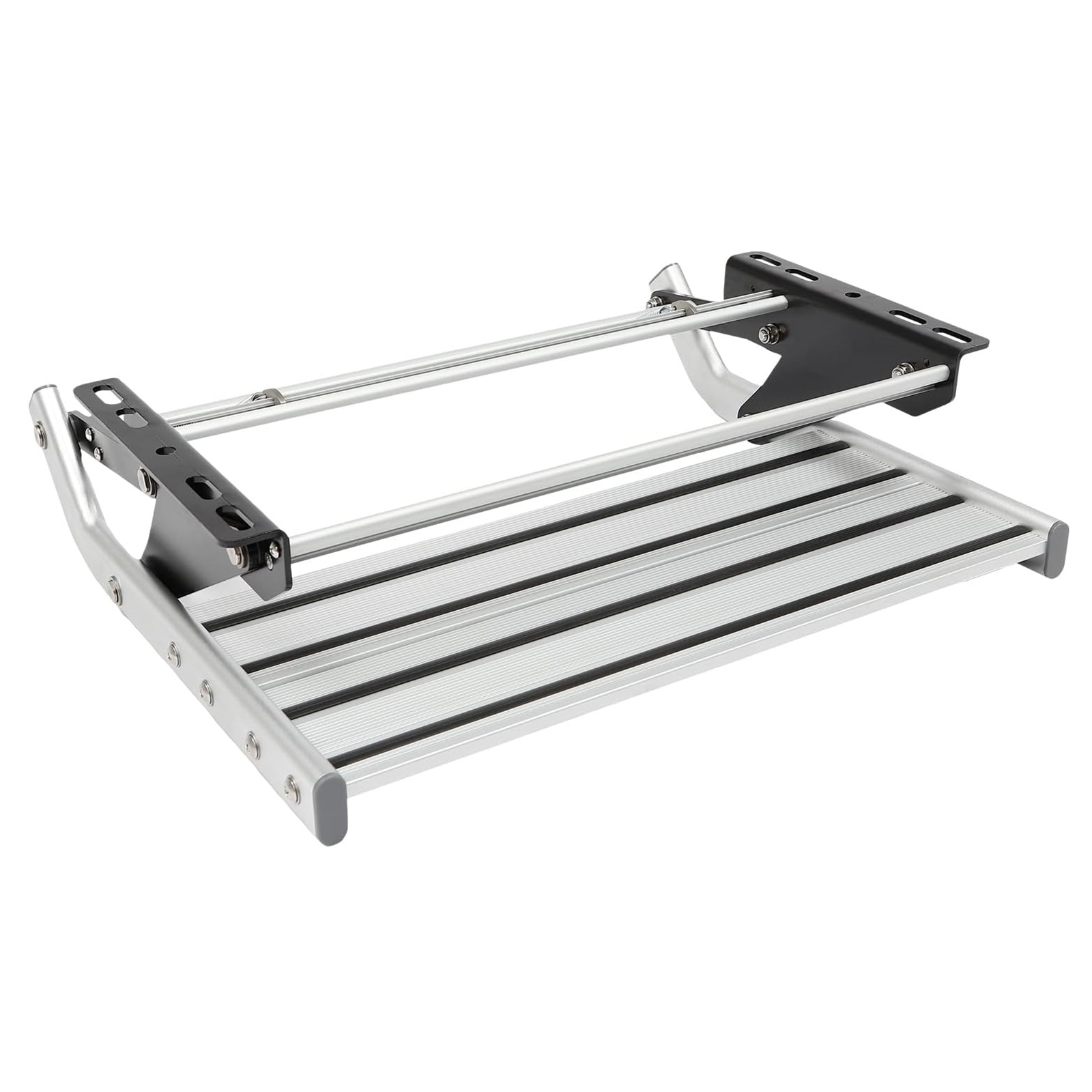 Manual Motorhome Step - Retractable aluminum step with non-slip surface ...