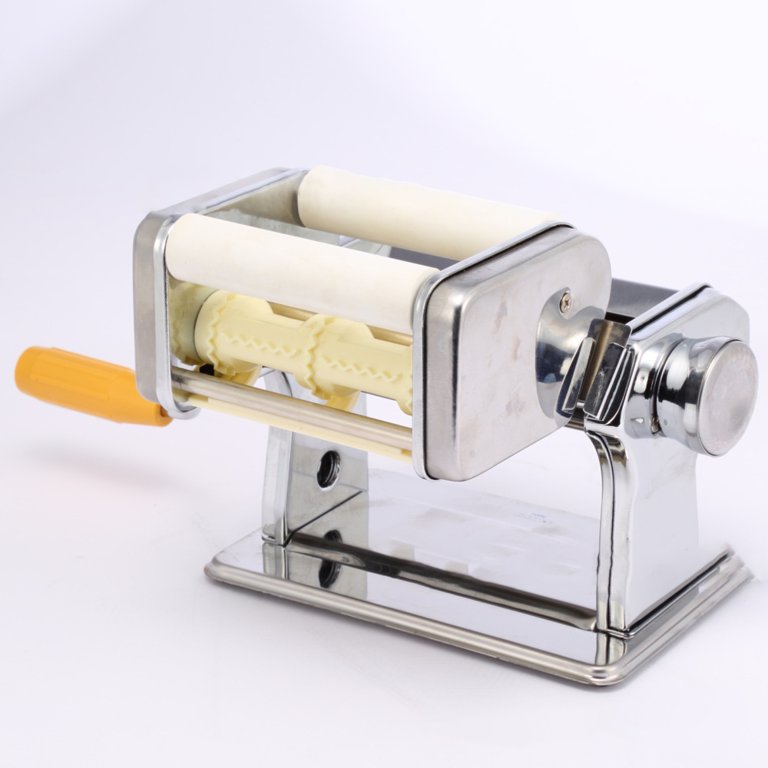 BENTISM Manual Stainless Steel Fresh Pasta Maker Machine Noodle