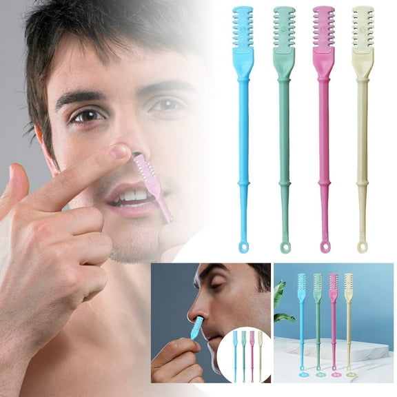Manual Nose Hair Removal-Nose Razor Trimmers-Ear And Nose Hair Trimmer for Men,Nasal Hair Cutter Trimmer for Women