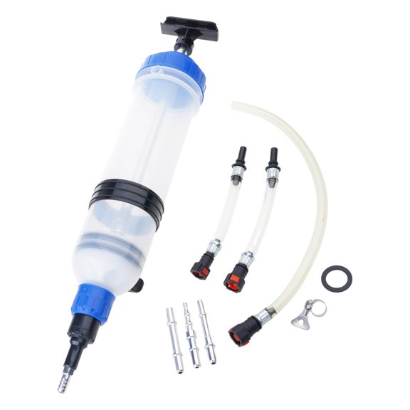 Manual Oil Extractor 1500ml Hand Operated Fluid Transfer Tool for Automotive Maintenance