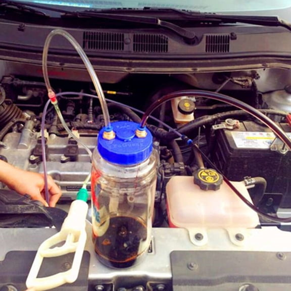 Manual Pump for Car Maintenance - Handheld Fluid Transfer Tool for Automotive Use