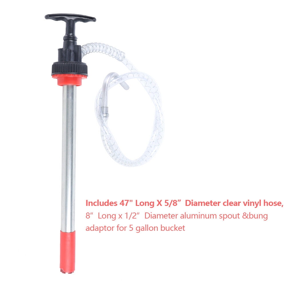 Manual Oil Transfer Pump Hand Gear Oil Pump Dispenser For 5 Gallon