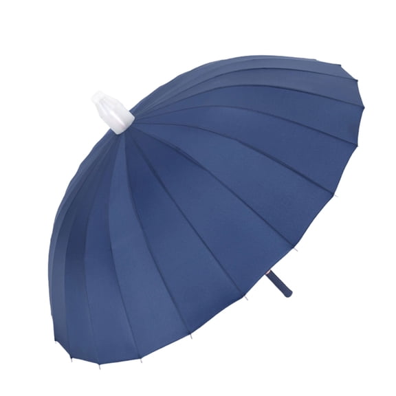Manual Operations Waterproof Umbrella with 24 Strong Ribs Windproof Umbrellas