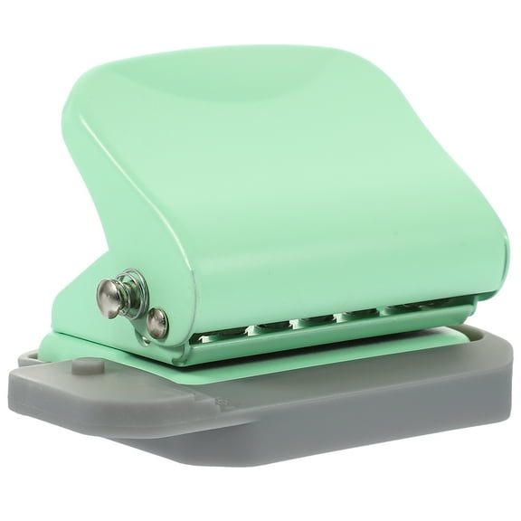 Manual Paper 6-Hole Puncher Office Loose Leaf Punch Adjustable Hole Punch for Office