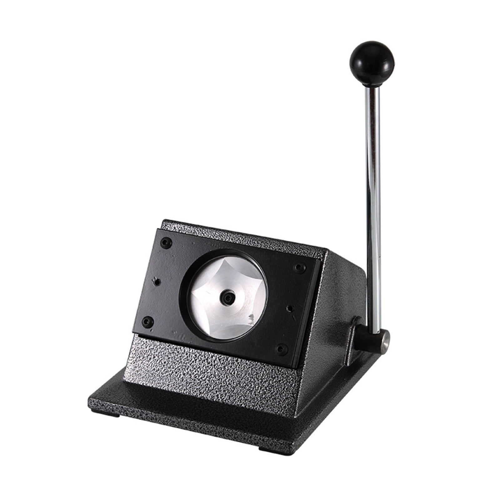 Manual Paper Graphic Round Punch Die Cutter Cutting Machine Button Maker Durable For 25-75mm