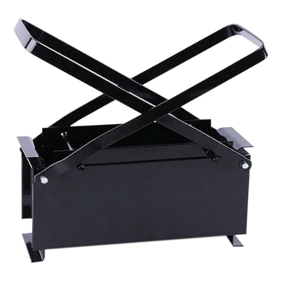 Manual Paper Log Briquette Maker, Fire Brick Burning Fuel Press Machine Paper Press Tool