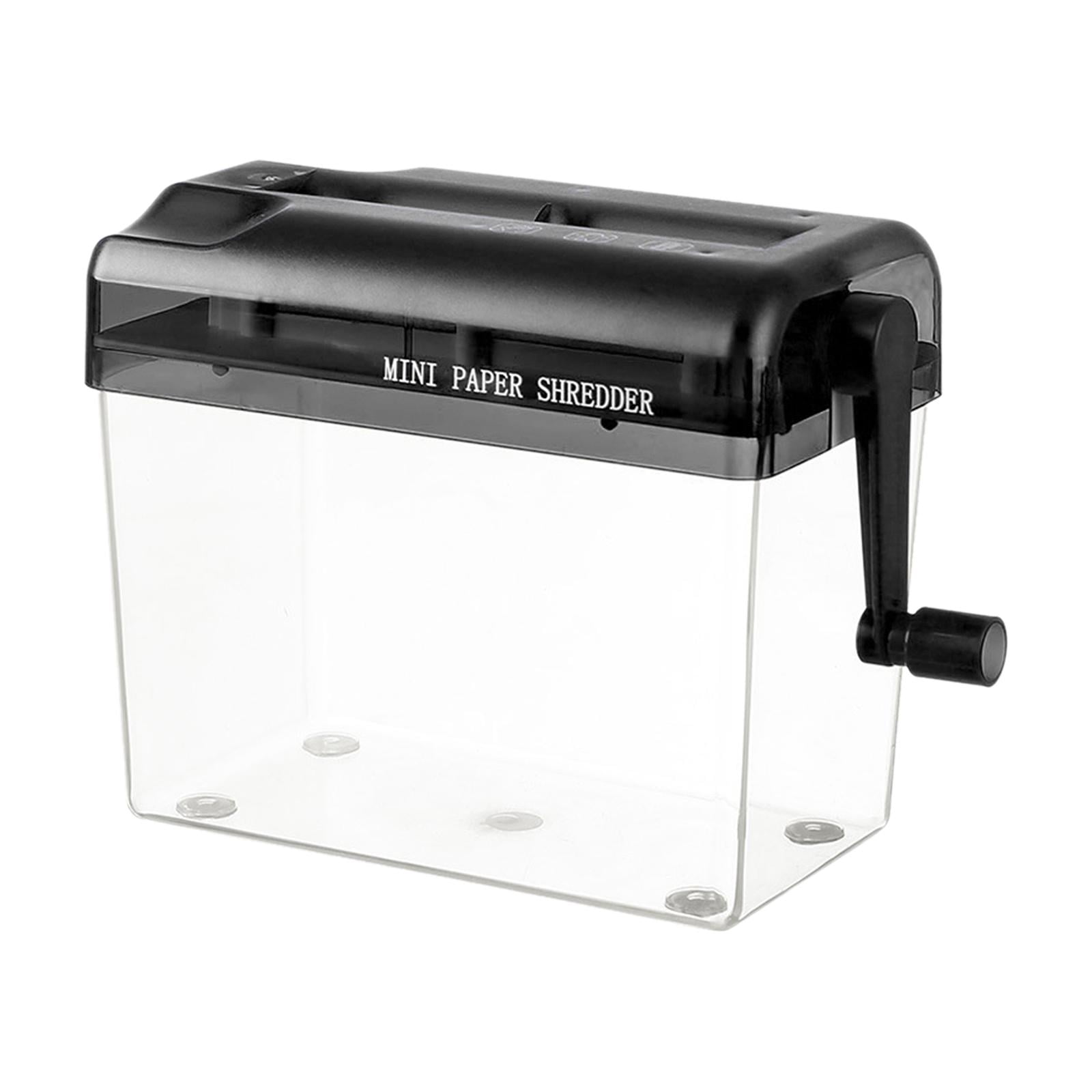 Manual Paper Shredder Mini A4 Size Hand Crank Shre