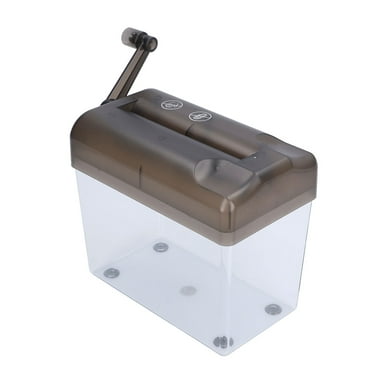 Manual Paper Shredder Portable Manual Compact Structure Simple  Hand Crank Shredder for Office Desktop Home