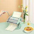 thumbnail image 1 of Manual Pasta Machine, Suction Cup Manual Dumpling Machine Small Noodle Mechanism Noodle Machine Press Machine, 1 of 20