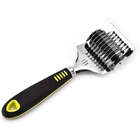 Manual Pasta Makers 1 Pc,High Grade Stainless Steel Noodle Lattice Roller,Cutting Noodles Kitchen Gadgets,Noodle Cutter with Non-slip Comfort Handle,Noodle Cutter for Kitchen Cooking Tools