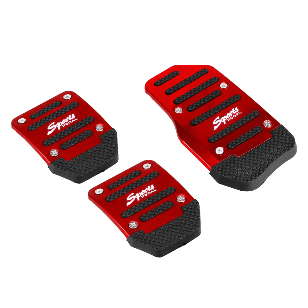 Manual Pedal Cover Blue Nonslip Car Pedal Pads Petrol Clutch Brake Pad  Cover Foot Pedals Rest Plate Pack of 3 