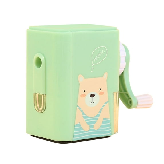 Manual Pencil Sharpener,Colored Pencil Sharpener with Adjustable Point Hand Cranked Pencil Sharpener For Teens Pen Sharpener Automatic Lead Pencil Sharpener for Classroom,Home and Office