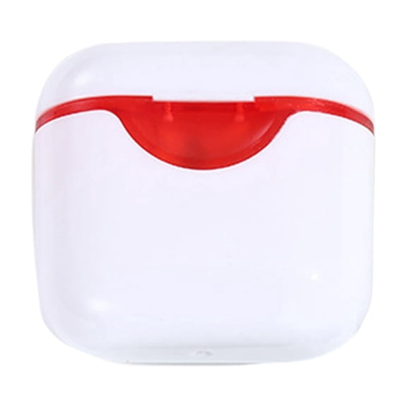 Manual Pencil Sharpeners, Portable Large and Small Double Hole Headphone Box Shape Pencil Sharpener, Home Office Writing Supplies Red