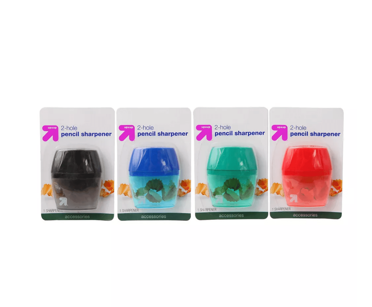 Manual Pencil Sharpeners Single Piece, Assorted Colors, 1 Count, 1 Pack