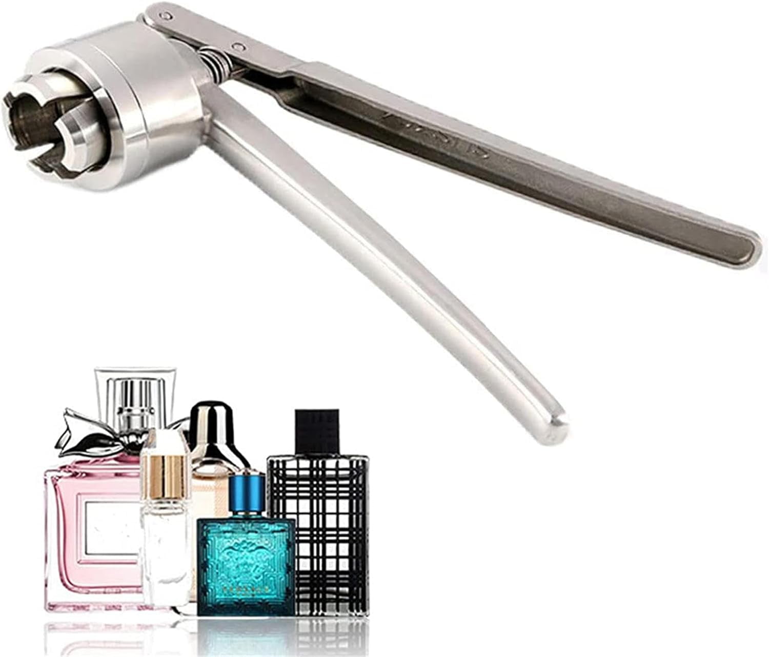 Manual Perfume Crimper, 13mm/15mm/18mm/20mm Perfume Spray Bottle Sealing Machine Cap Capper Bottle Cap Crimping Capping Tools,18mm