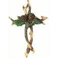 thumbnail image 1 of Manual Pinecone Wall Cross, 1 of 1