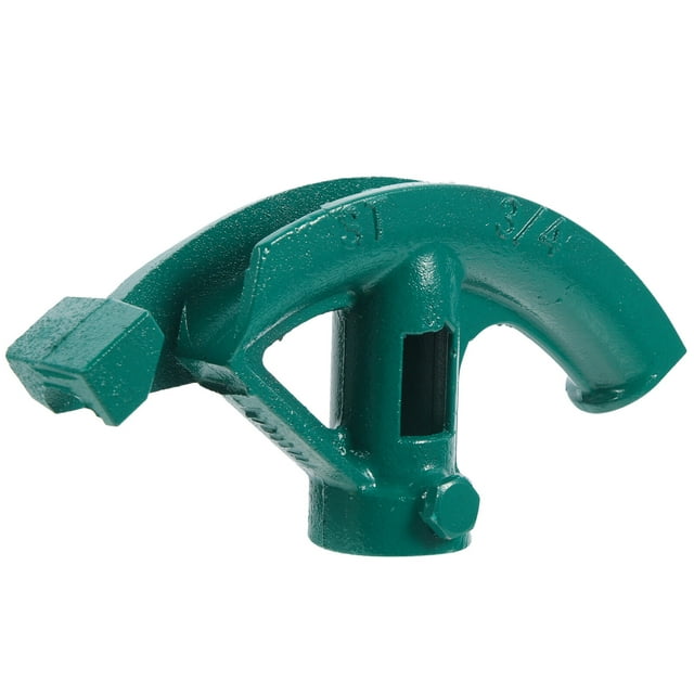 Manual Pipe Bender Electric Wire Bending Tool Bender Head Conduit Metal Pipe Bender Green