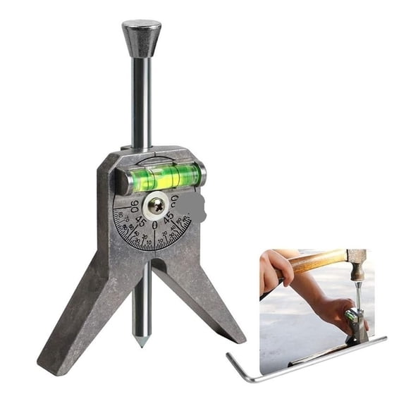 Manual Pipe Center Finder Tool Plumbing Contractor Welding Bubble Leveler Measure ,Water-Proof & Dust Resistant