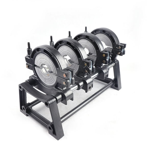 Manual Piping Pipe Fusion Welder 4 Clamps HDPE PP PE Butt Fusion Welding Machine