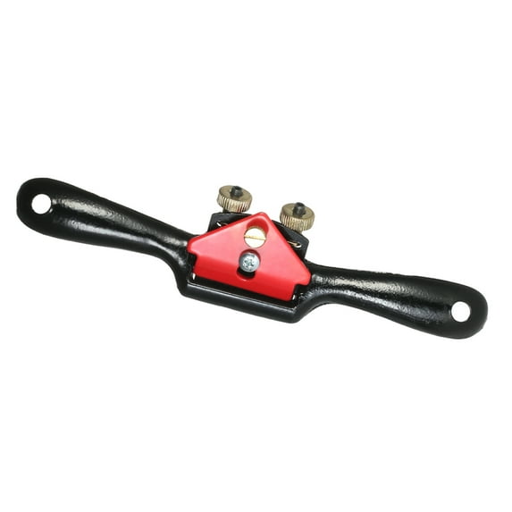 Manual Planer,With Adjustable Metal 9 Inch Spoke Plane With Adjustable Inch Spoke Shave Manual Planer Hand Spoke Shave Plane Shave Plane With Wood Manual Planer Metal B Wood Black & Red