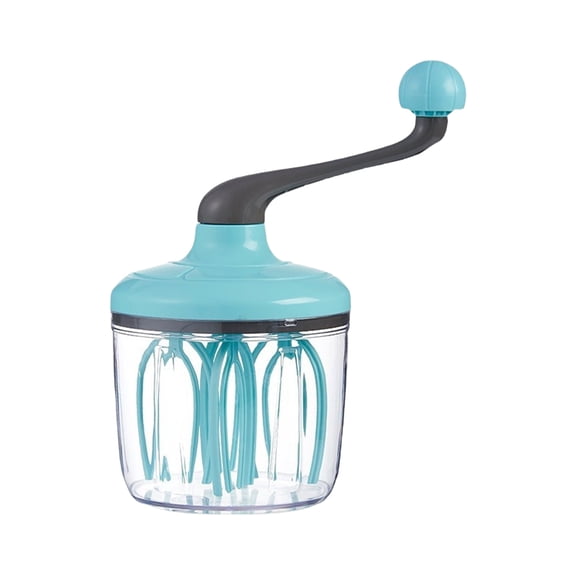 Manual Plastic Eggs Whisks with Ergonomic Grip Baking Mixing Tool Suitable for Kitchen Quick and Efficient Mixing