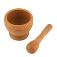 Manual Plastic Garlic Grinder Spices Herbs Mortar Pestle Set Grinding