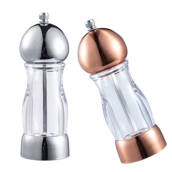 Manual Plastic Grinder Salt Peppers Powder Mill Multifunctional Kitchen Tool