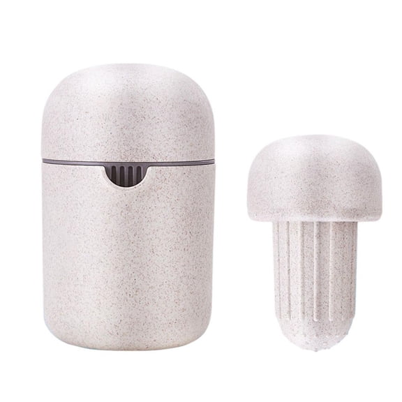 Manual Portable Fruit Juicer Squeezer with 8-Blade Trough and Precision Filter for Citrus and Berries