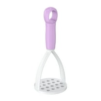 Manual Potato Masher - Fruit Masher for Kitchen - Non-Stick Mini Masher for Vegetables & Fruits