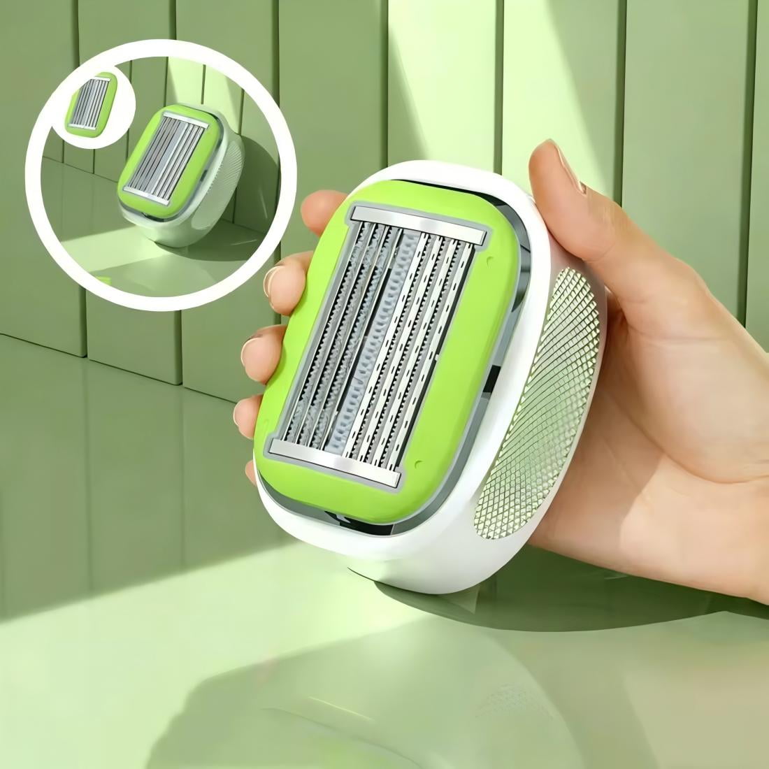 Manual Razor for Men - No Charging Needed, 8 Blade Precision Ergonomic ...