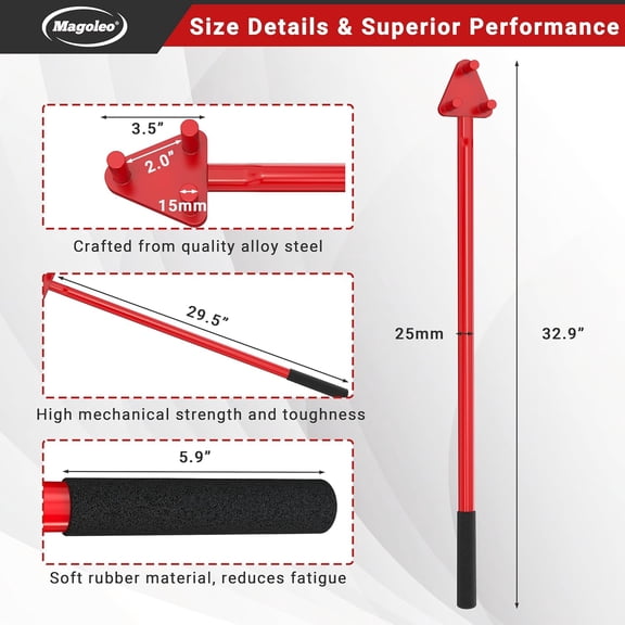 Manual Rebar Bender Tool for 5/8 (#5) Rebar