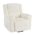 thumbnail image 1 of Manual Recliner Chair For Adults,Corduroy Manual Tab Pull Reclining Chair with Pillow Top Arms&Side Pocket,Adjustable Recliner Design,400Lbs Capacity for Living Room/Bedroom, 1 of 8